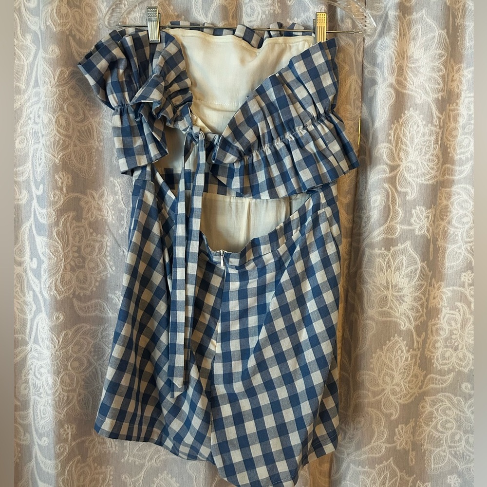 Gingham Romper - image 2